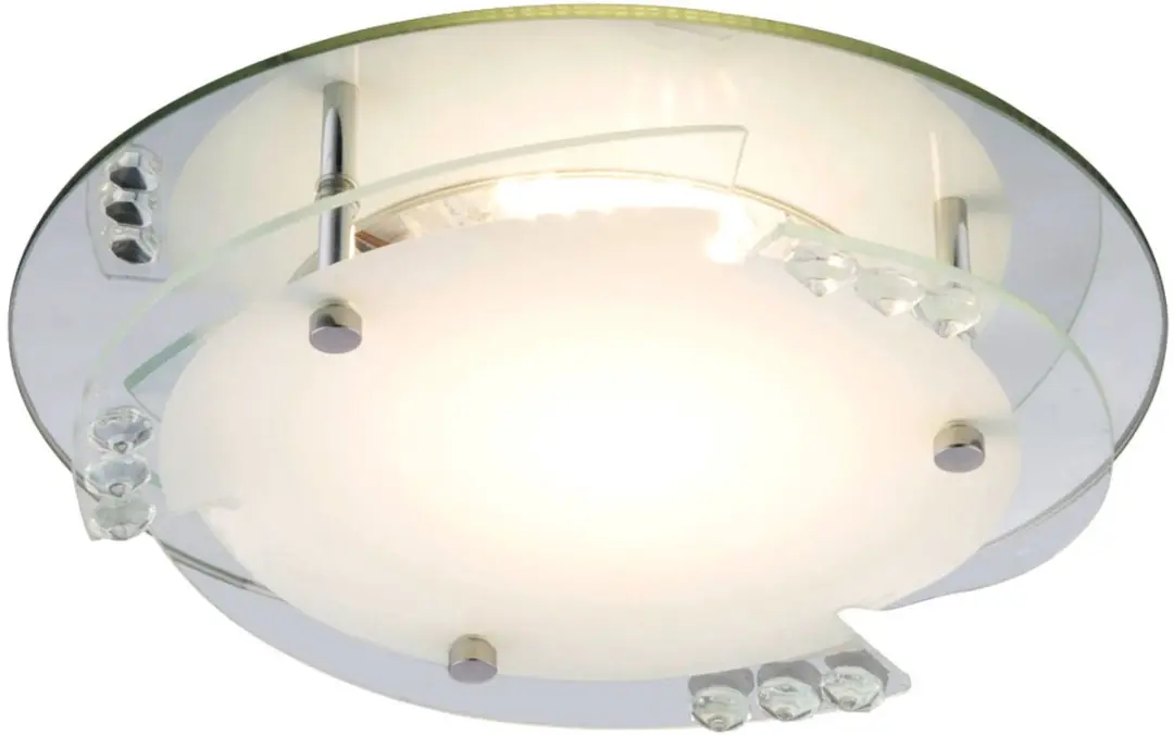 Globo LED Plafondlamp Kristal 12W 680lm Warm Wit