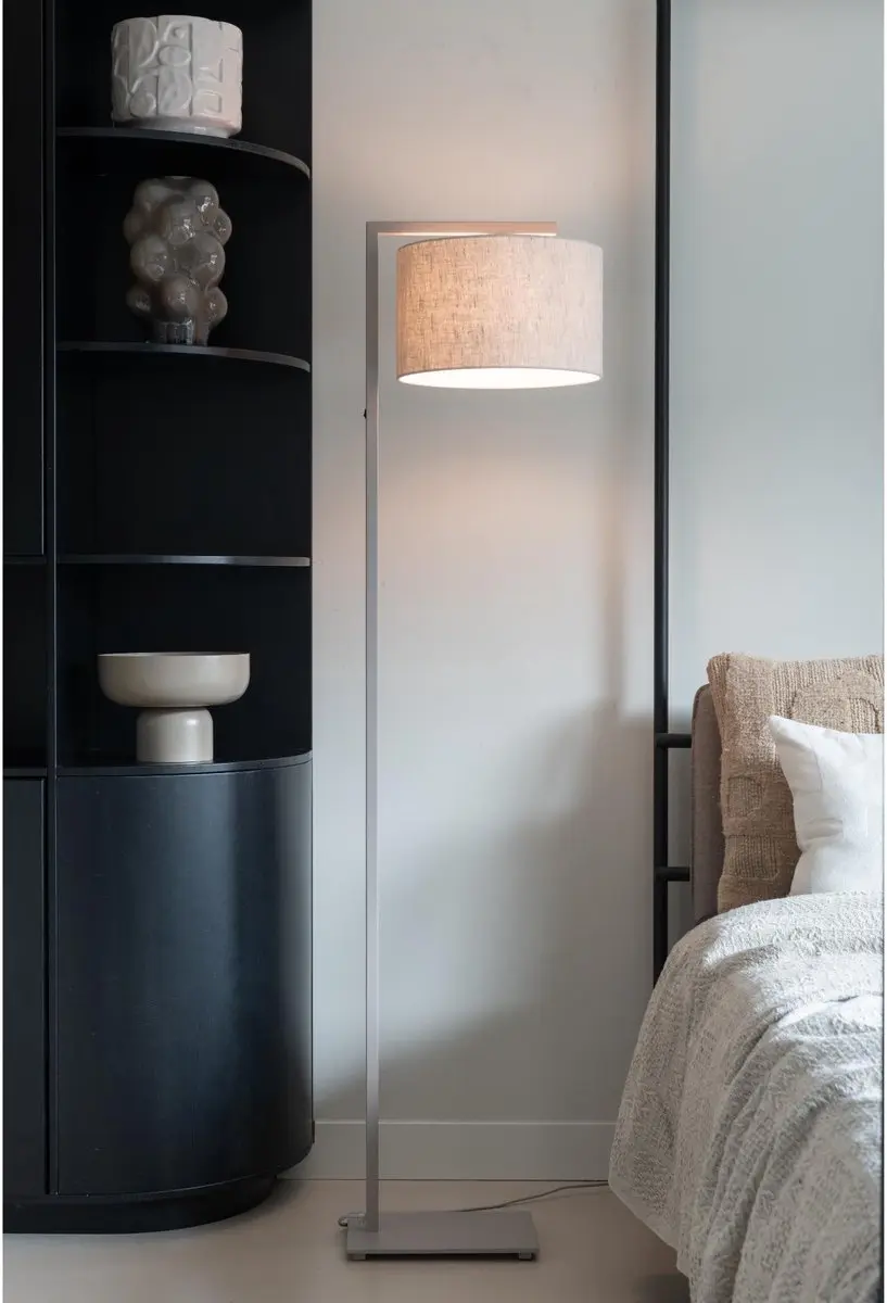 it's about RoMi Boston Vloerlamp - Bruin - 60W