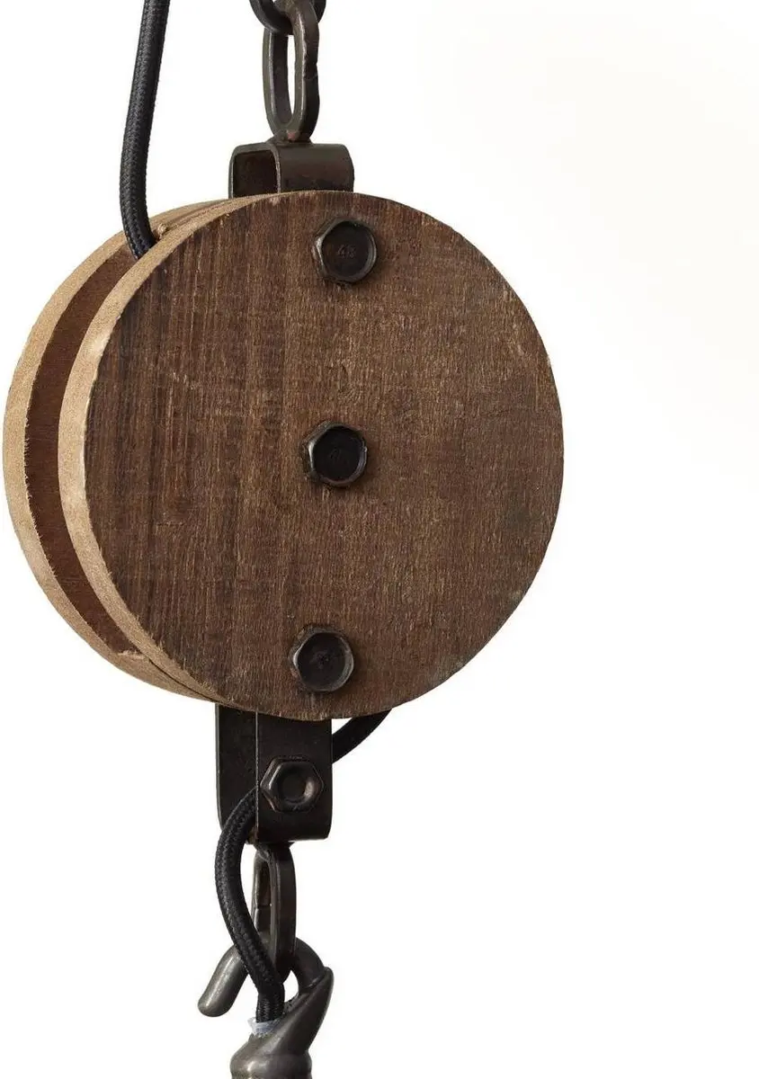Brilliant Matrix XL Hanglamp - 2x E27 - 144xØ48cm - Landelijk Zwart