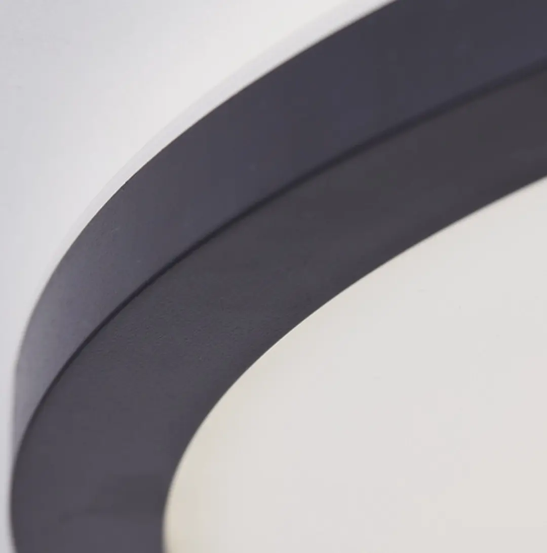 Brilliant Brennan Plafondlamp LED 24W 4000K - IP44 - Zwart