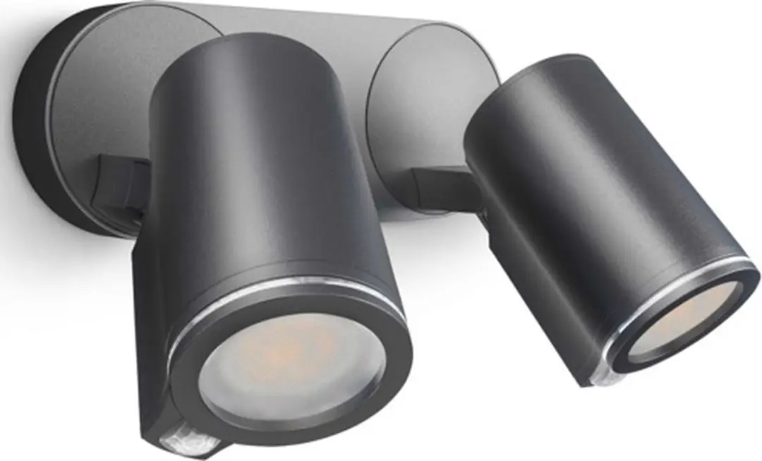Steinel DUO LED-Spot Wandlamp Antraciet - 2 Lichtpunten