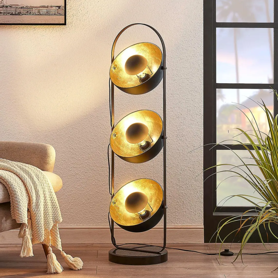 Lindby Muriel+ Vloerlamp 3-lichts