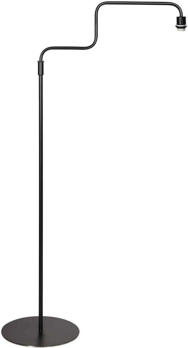 Steinhauer Bloeba 4169ZW Vloerlamp - 150-165cm - Zwart/Blauw - afbeelding 6 van 6
