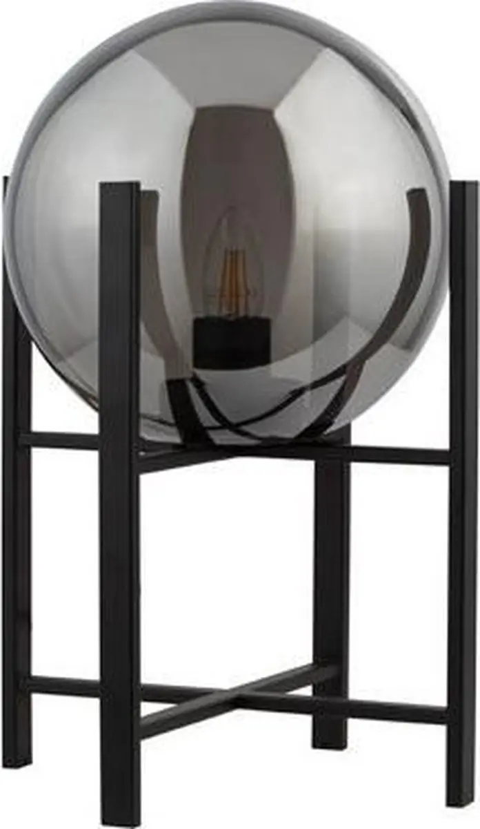 Searchlight Oldham Tafellamp - Smoke/Zwart