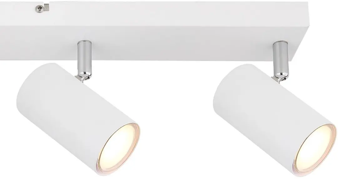 Globo Plafondspot 4-vlammen Metaal - 4x GU10 Wit - afbeelding 6 van 6