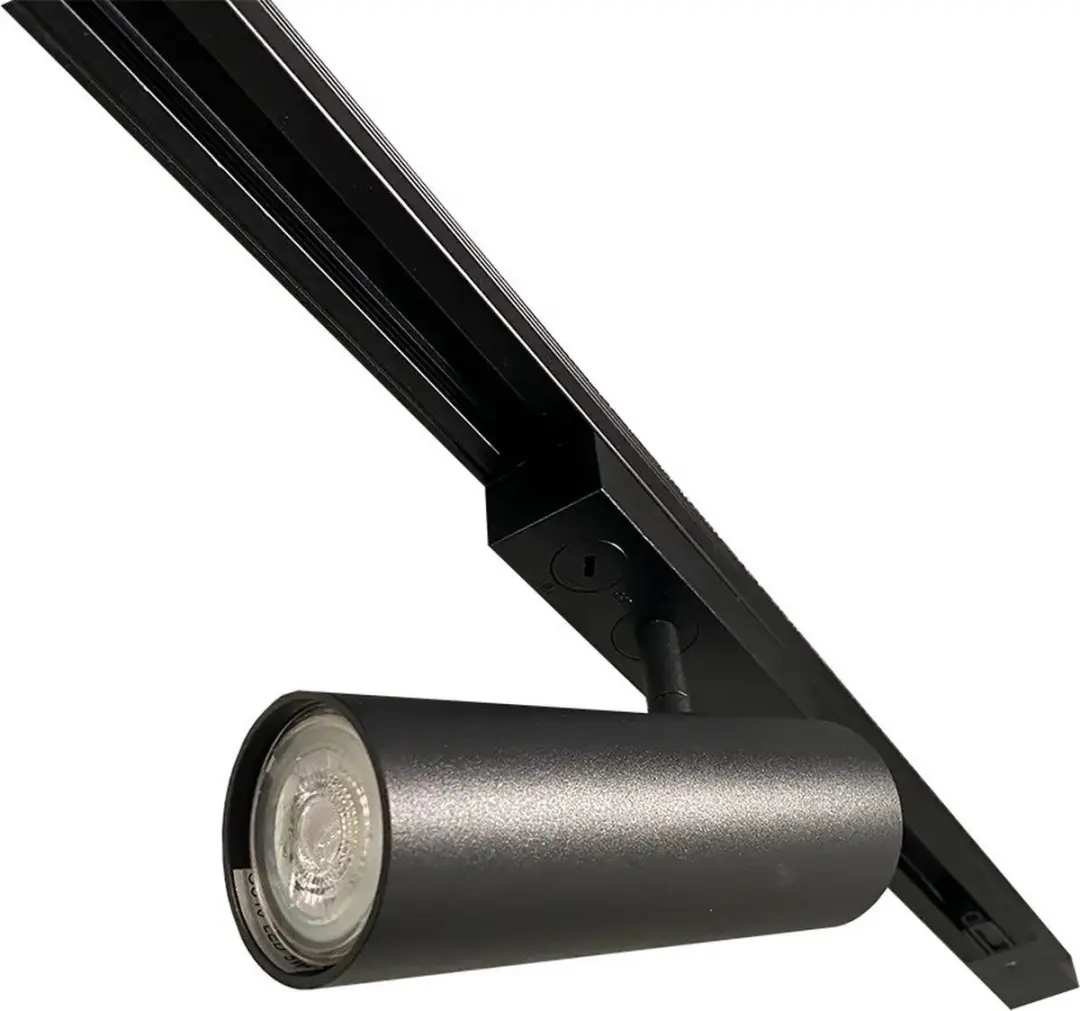Freelight Freetrack Railsysteem 480cm - 5x Warmwitte Spots Zwart