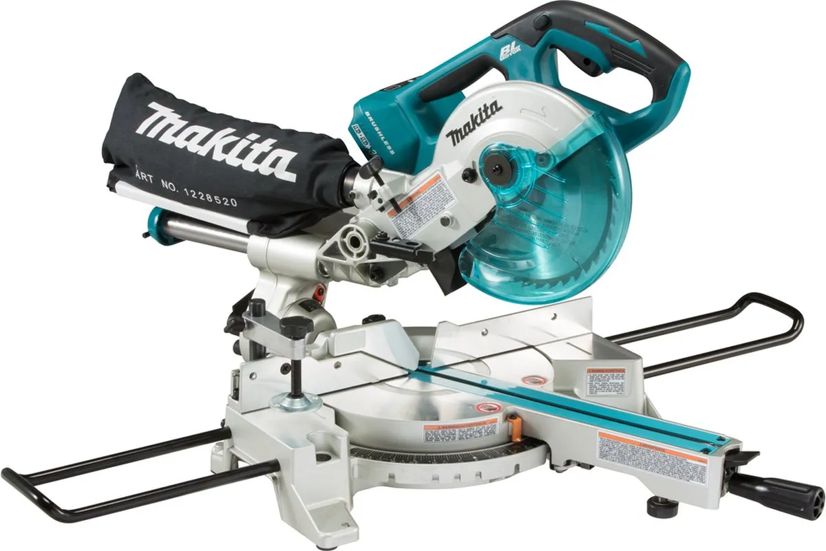 Makita DLS714NPT2 Radiaal Afkortzaag 190mm - 2x18V - afbeelding 2 van 2