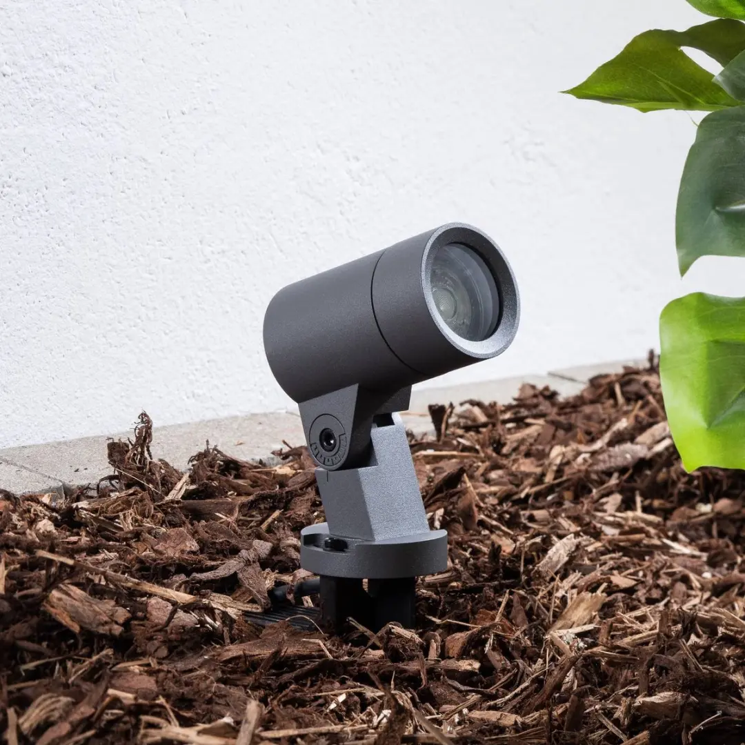 ARCCHIO Buitenspot 1 Licht GU10 Gegoten Aluminium - Antraciet