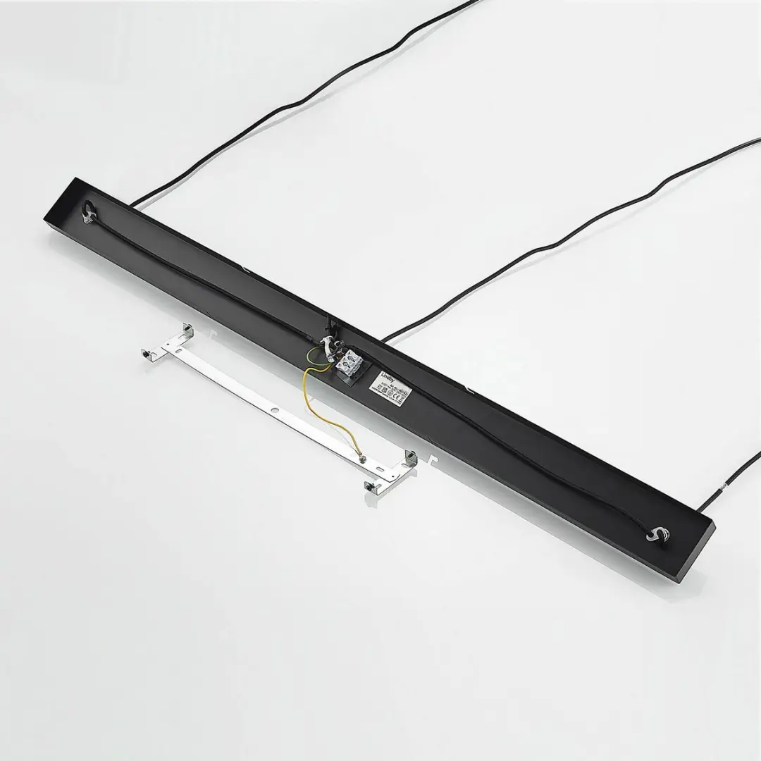 Lindby Hanglamp 3-Lichts Staal/Aluminium - Zwart/Goud
