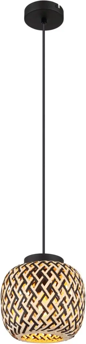 Globo Colly Hanglamp 15W - Zwart