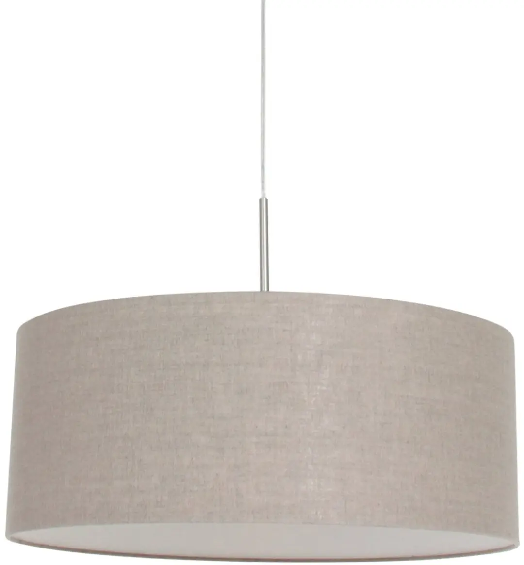 Steinhauer Sparkled Light 9890ST Hanglamp - Staalgrijs - Ø50cm