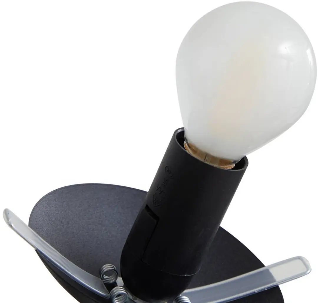 Lindby Hanglamp 8-Lichts - Zwart/Rookgrijs