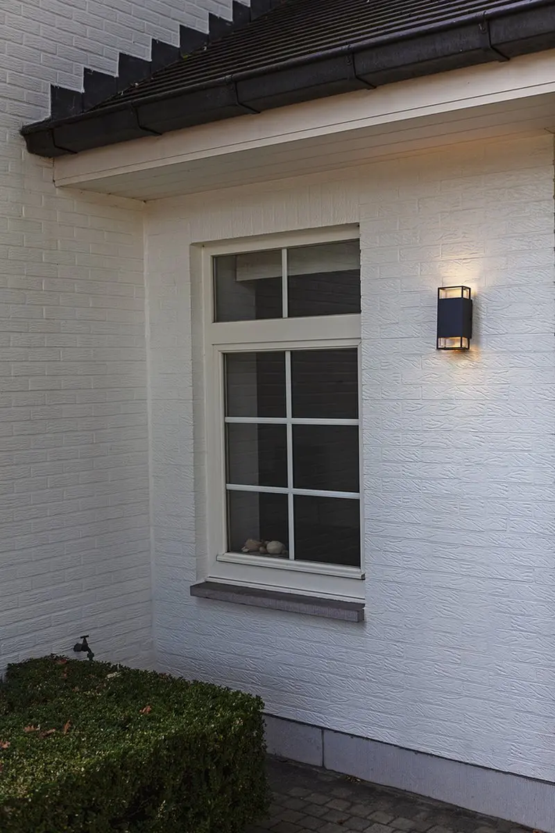 Lutec Ridge Wandlamp Buiten Donkergrijs - 2x GU10