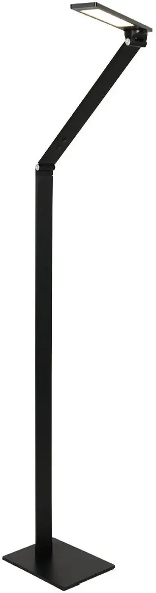 Steinhauer Serenade 2685ZW Vloerlamp - Zwart - 2800K