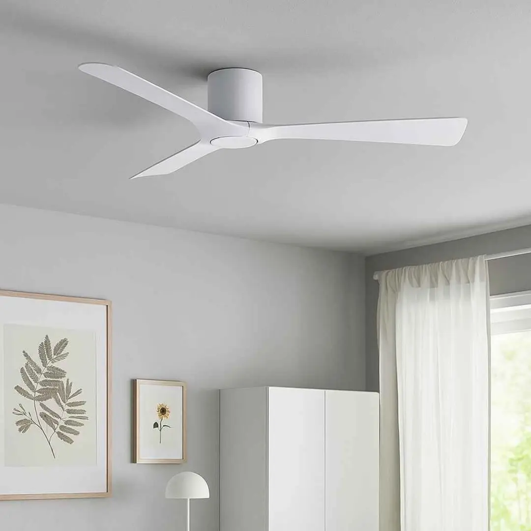 Freelight Storm Plafondventilator 132cm - 6 standen - Wit
