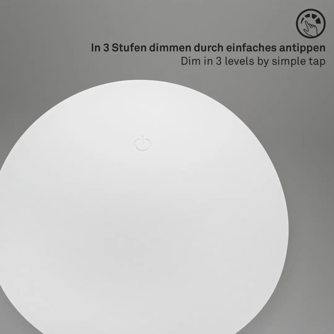 Briloner Fungo LED Accutafellamp 3000K - Wit - 16cm