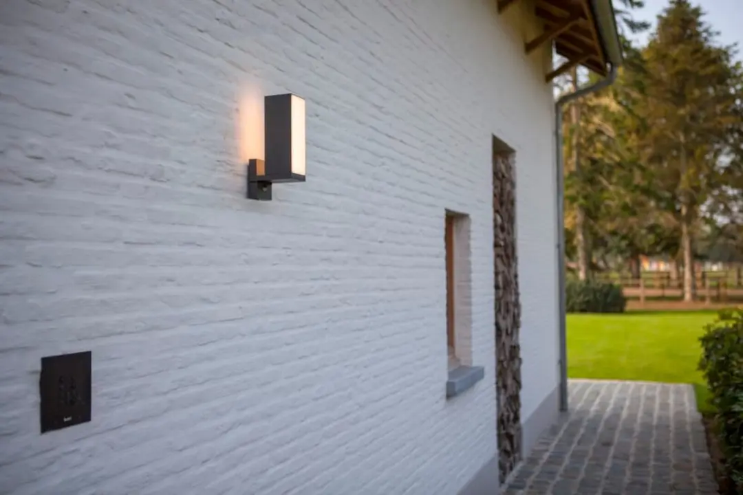 Lutec Connect CUBA LED Wandlamp 15W - Donkergrijs