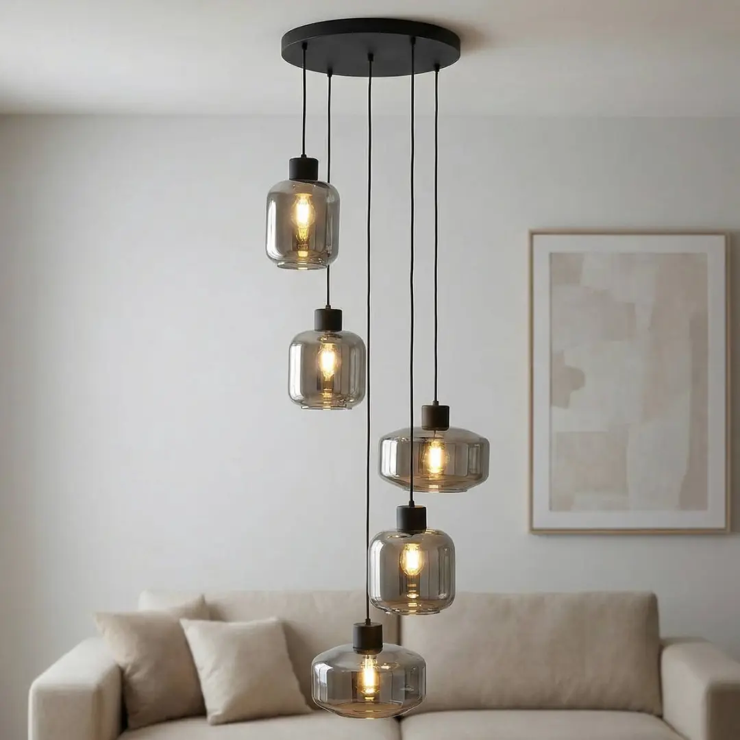 Lindby Hanglamp 5-lichts E27