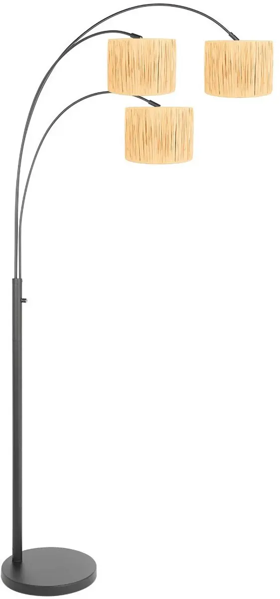 Steinhauer Sparkled Light 3830ZW Vloerlamp - 3x40W Warm Wit