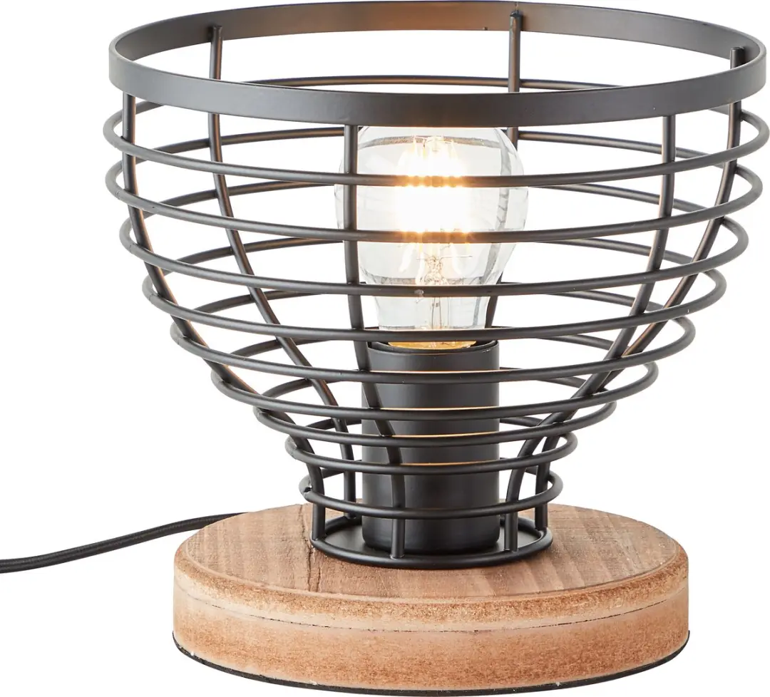 Brilliant Avia Tafellamp E27 - 40W - Zwart