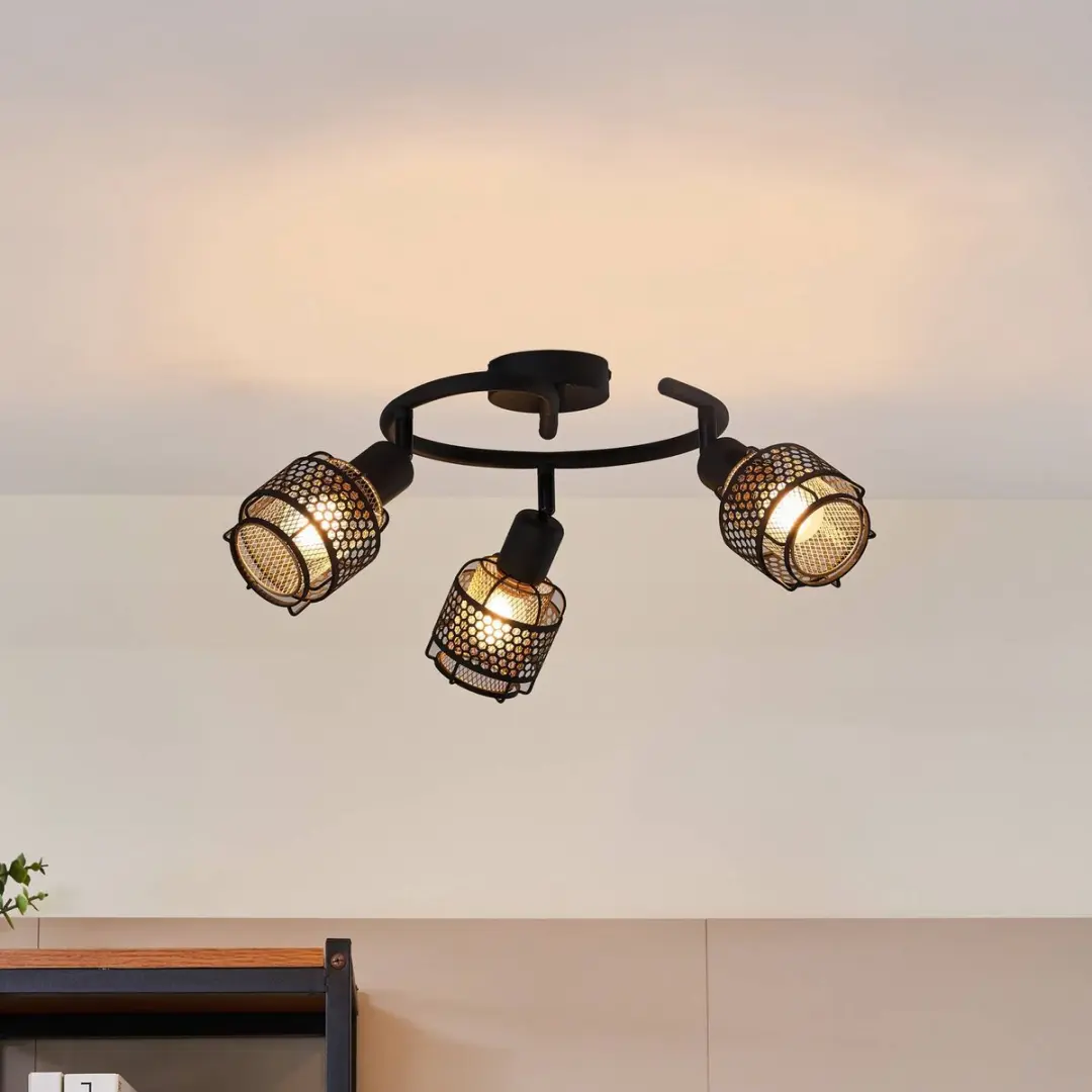 Lindby Plafondlamp 3-lichts 50cm