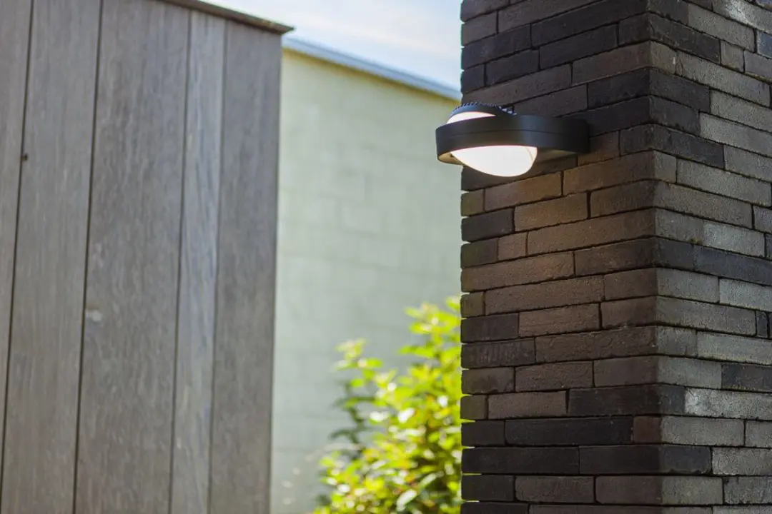 Lutec Fele Wandlamp Buiten LED 13.5W - Donkergrijs