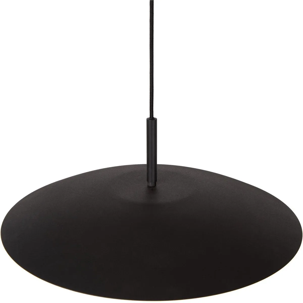 Lucide Vulcan Hanglamp Ø47cm - 1x9W 3000K Zwart