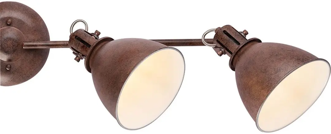 Globo Plafondlamp Spotlight 4x E14 - 80x15x20cm Bruin