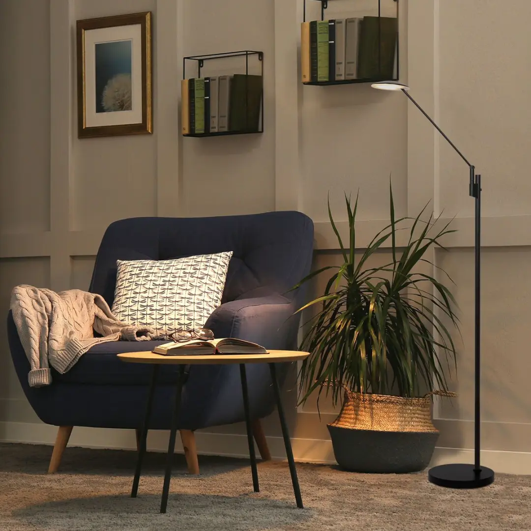 Steinhauer Daphne 3393ZW Vloerlamp - 7W LED Warm Wit - afbeelding 6 van 6