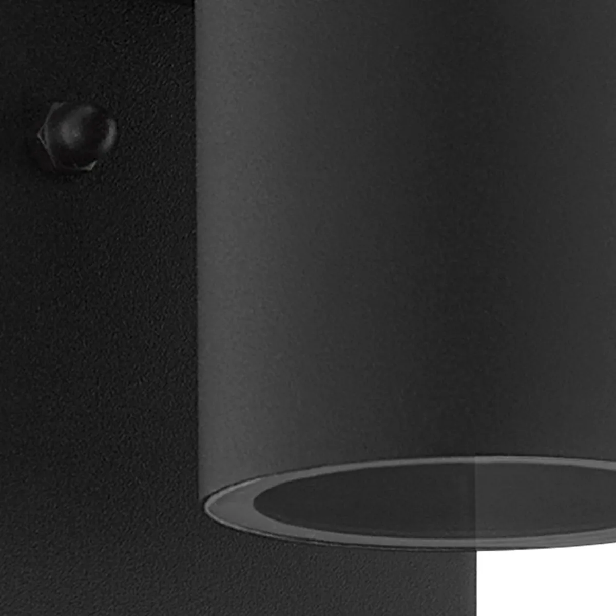 Eglo Riga 5 Wandlamp Buiten GU10 - Bewegingssensor - Zwart