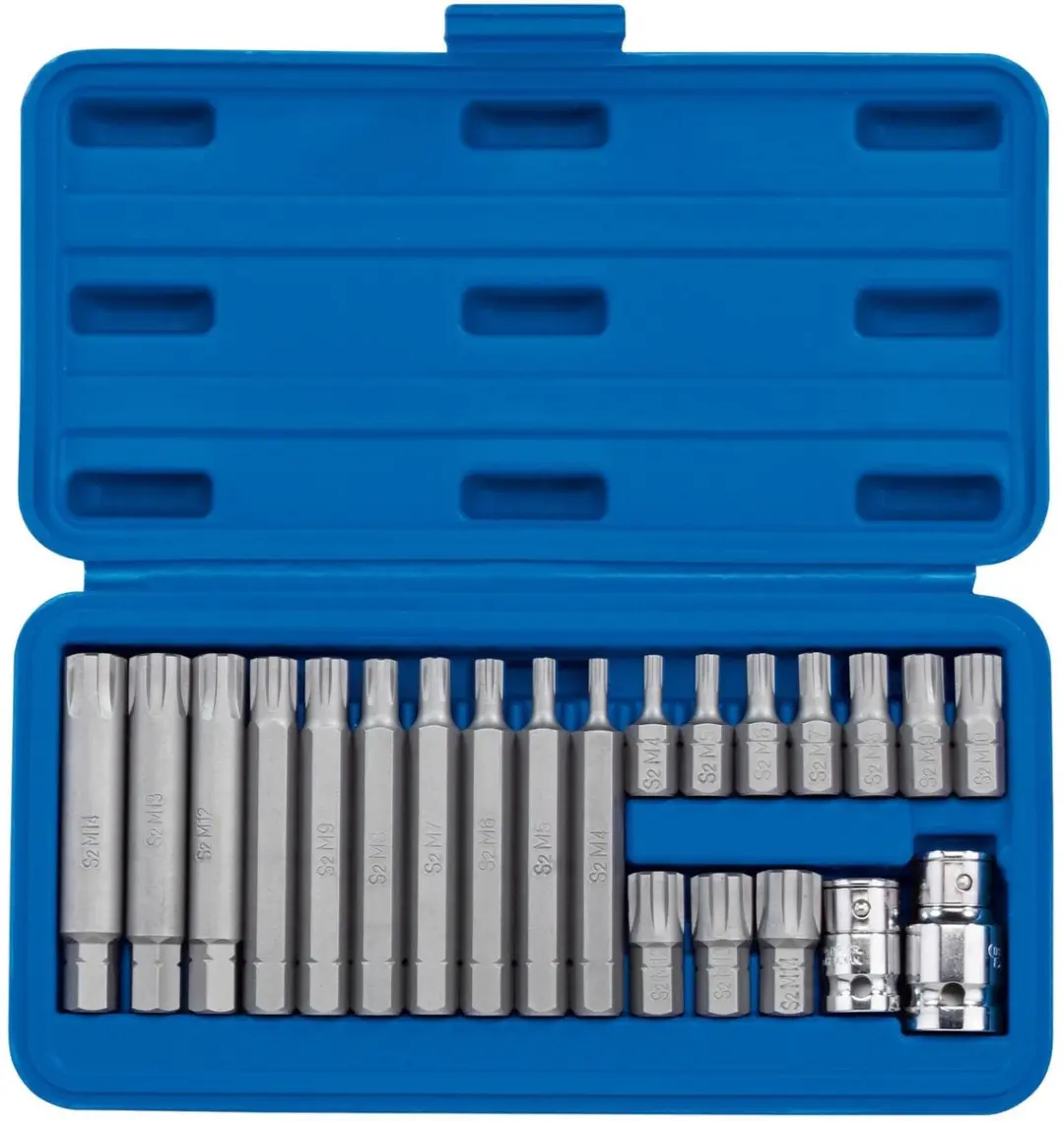 Draper Ribe 1/2" Bitset 22-delig