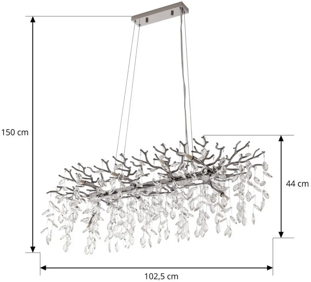 Lucande Hanglamp 10-Lichts