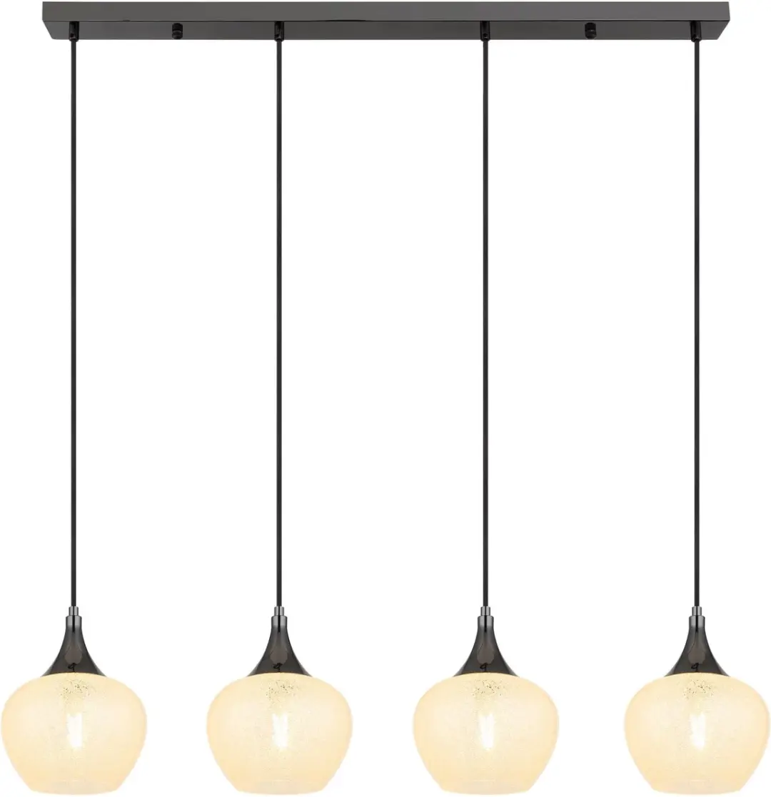 Globo Maxy Hanglamp - 4 Lichtpunten E27 - Wit