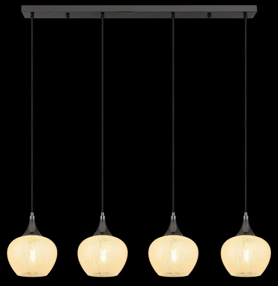 Globo Maxy Hanglamp - 4 Lichtpunten E27 - Wit