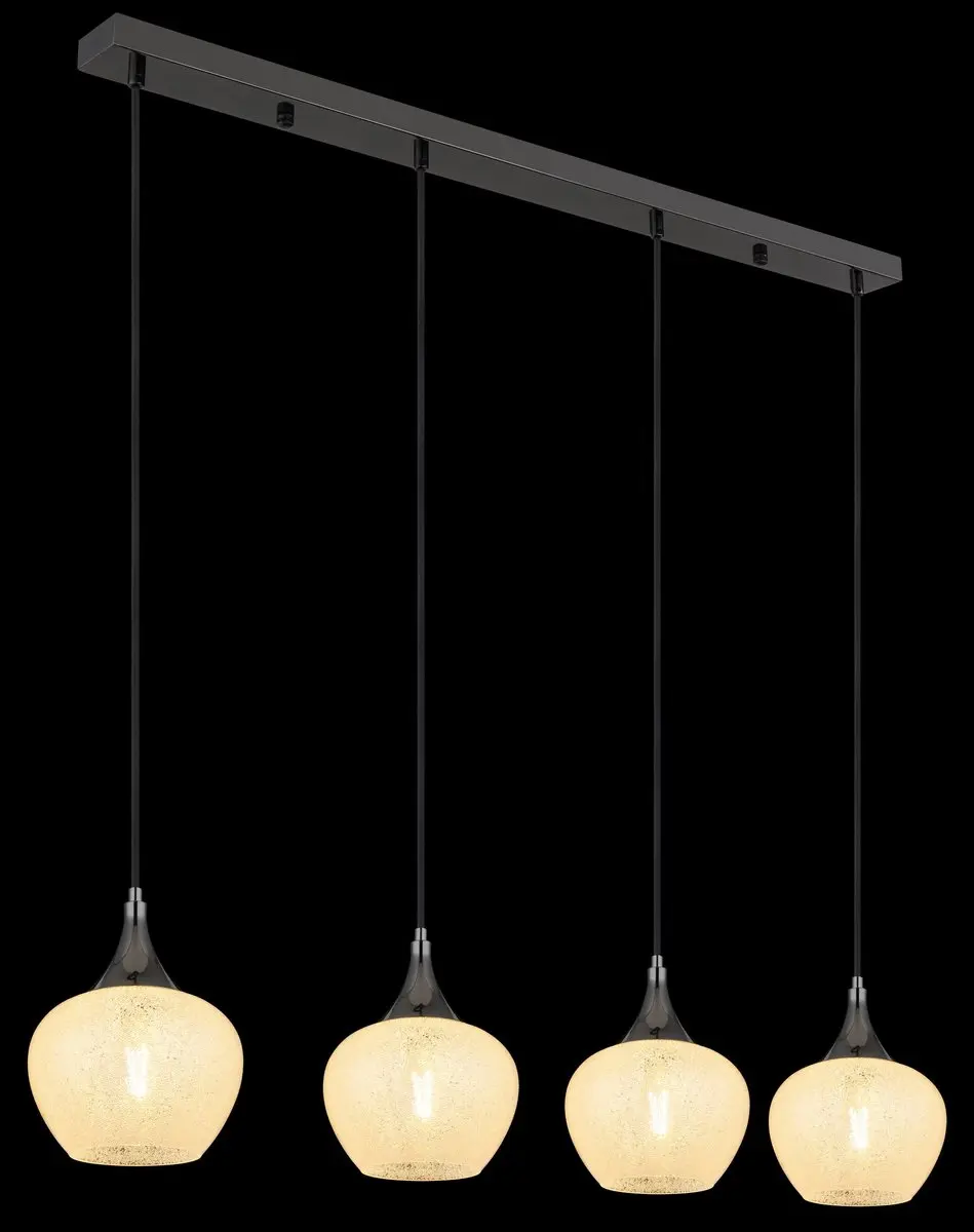 Globo Maxy Hanglamp - 4 Lichtpunten E27 - Wit