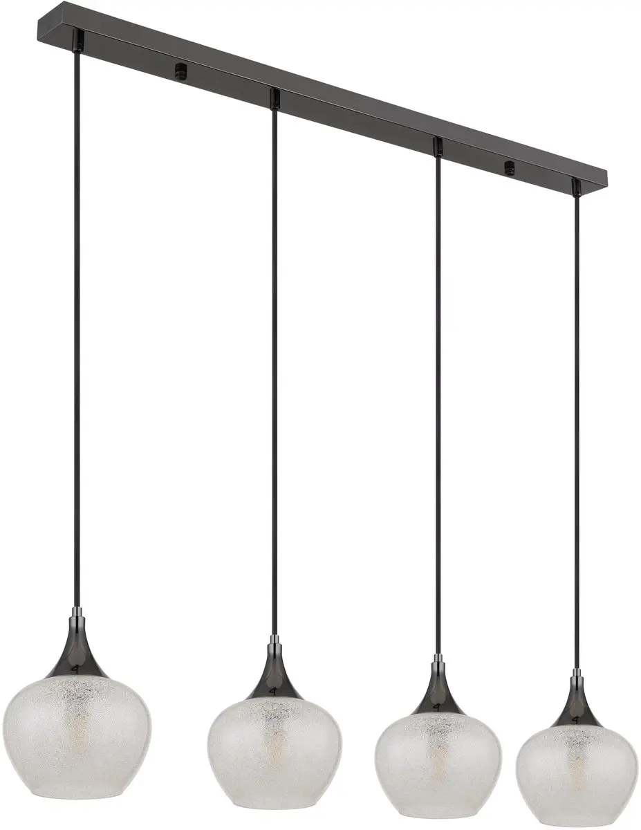 Globo Maxy Hanglamp - 4 Lichtpunten E27 - Wit