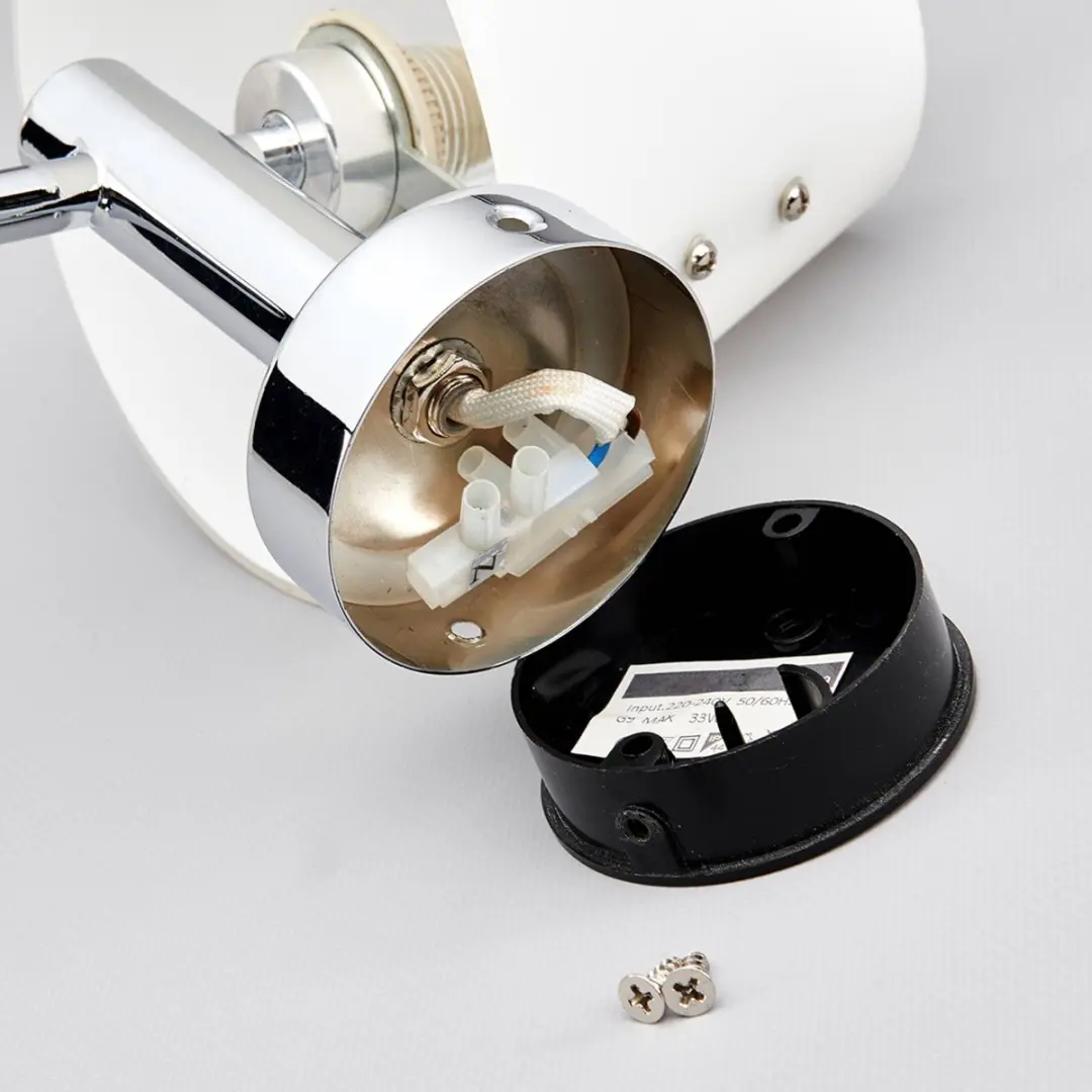Lindby Wandlamp Glas Metaal G9 33W - Wit Gesatineerd Chroom