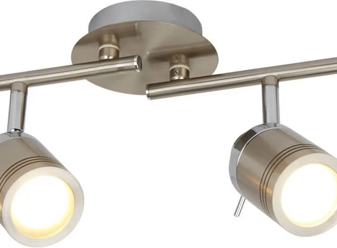Searchlight RVS Opbouwspot Samson 4-Lichts