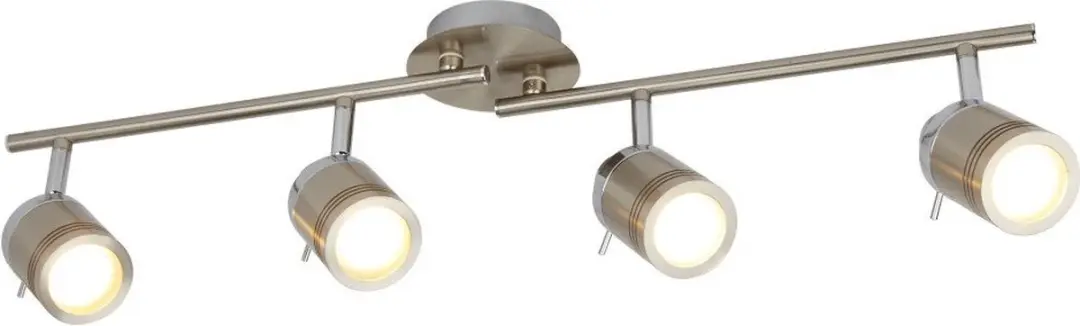 Searchlight RVS Opbouwspot Samson 4-Lichts