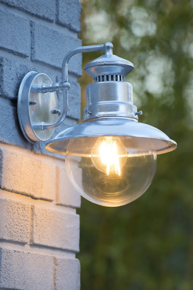 Lucide Figo Wandlamp Ø21,5cm - Zink