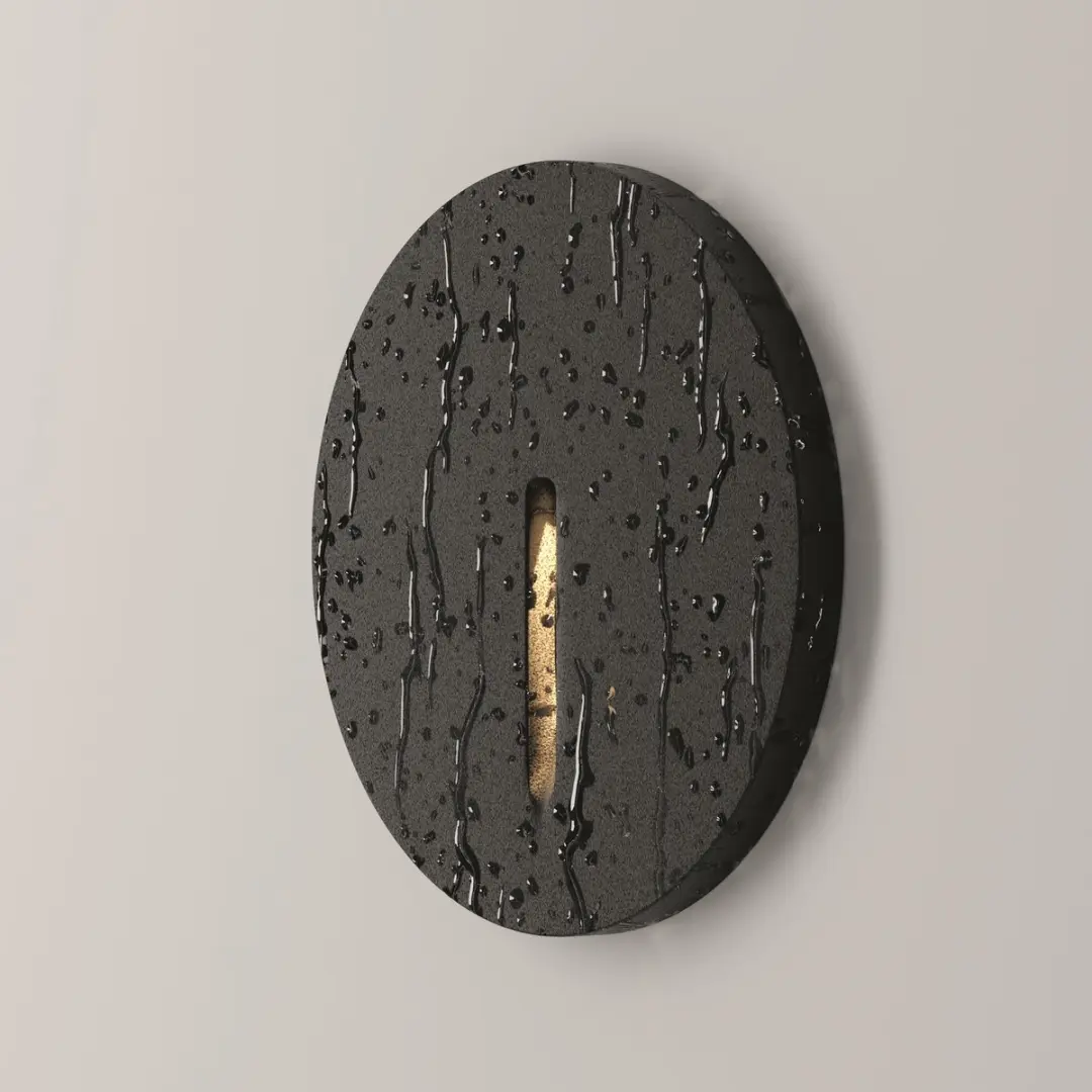 Maytoni Outdoor Lock Trapleucht 3W - Zwart Ø7cm