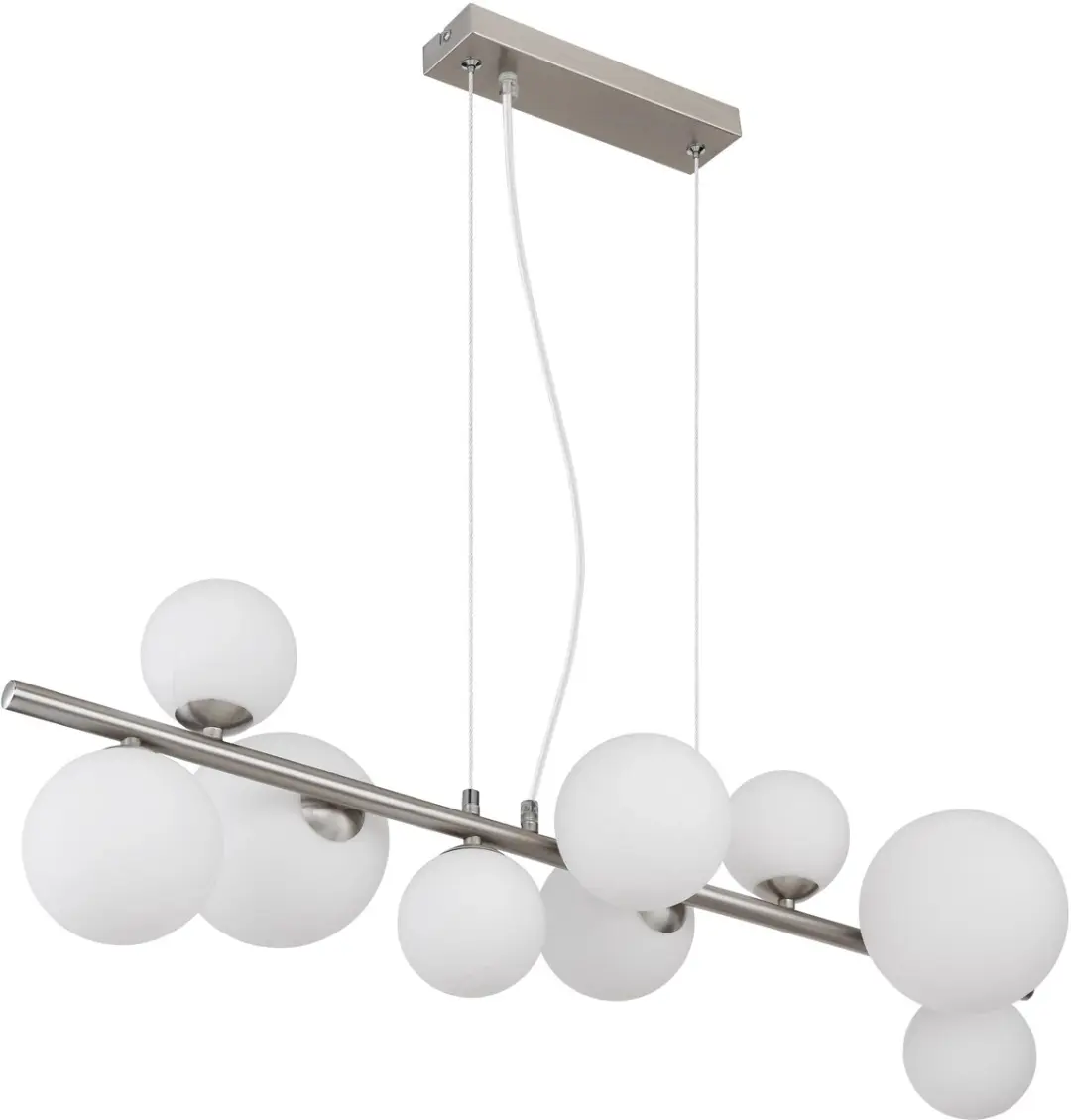 Globo Riha Hanglamp 9xG9 - Nikkel
