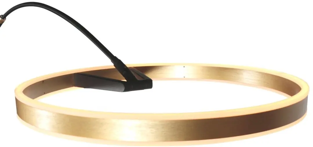 Steinhauer Ringlux 4130GO Vloerlamp - 2x20W Warm Wit - Goud