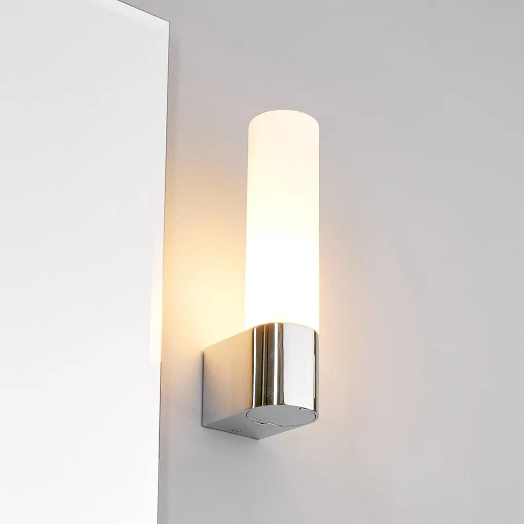 Lindby Wandlamp Glas Metaal 1 Licht E14
