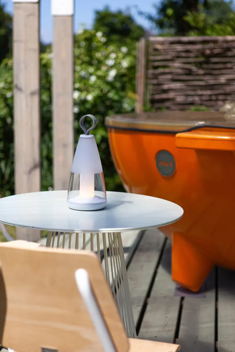 Lutec Connect PEPPER Oplaadbare Smart Tafellamp - Wit