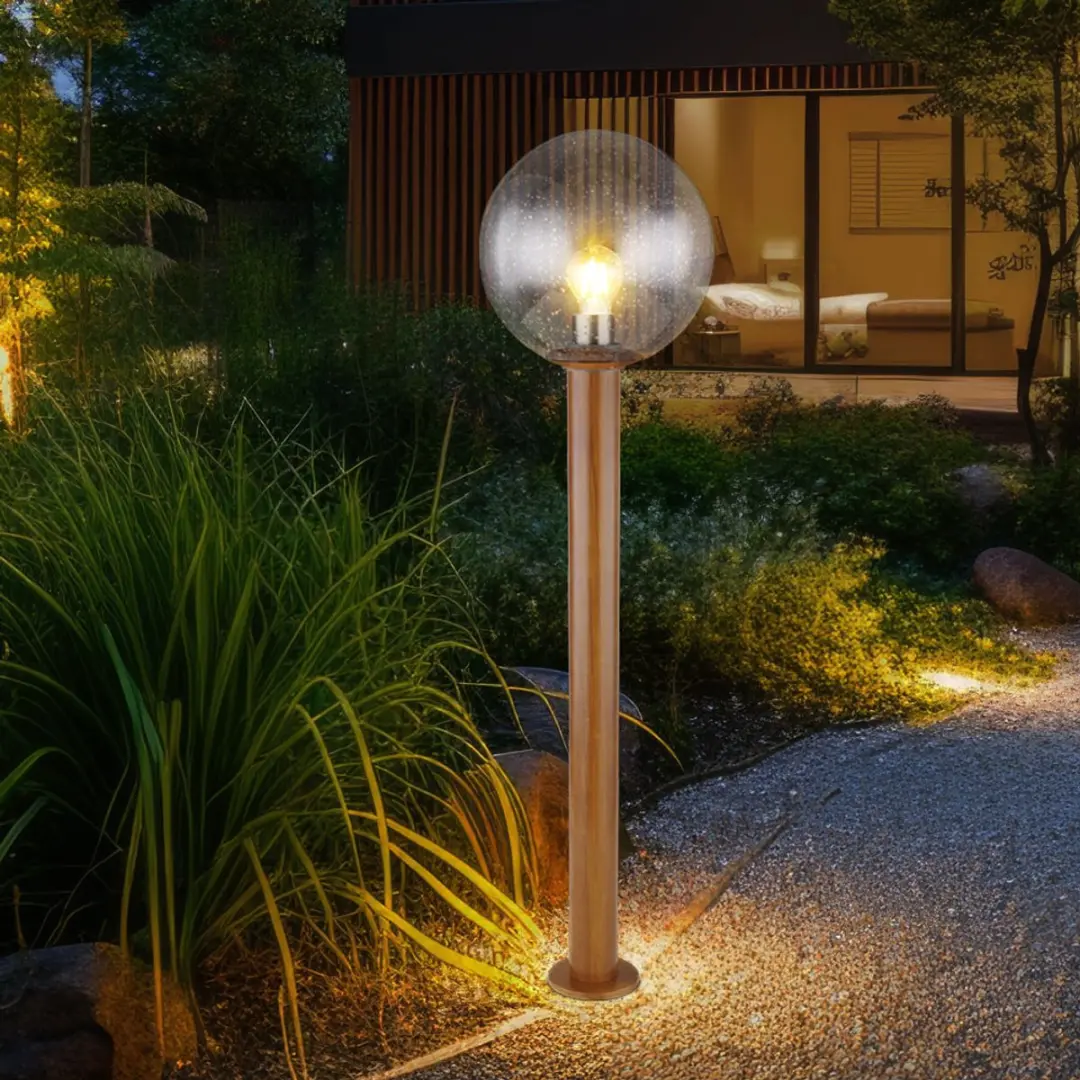 Globo Ossy Vloerlamp - 25cm - Naturel - afbeelding 6 van 6
