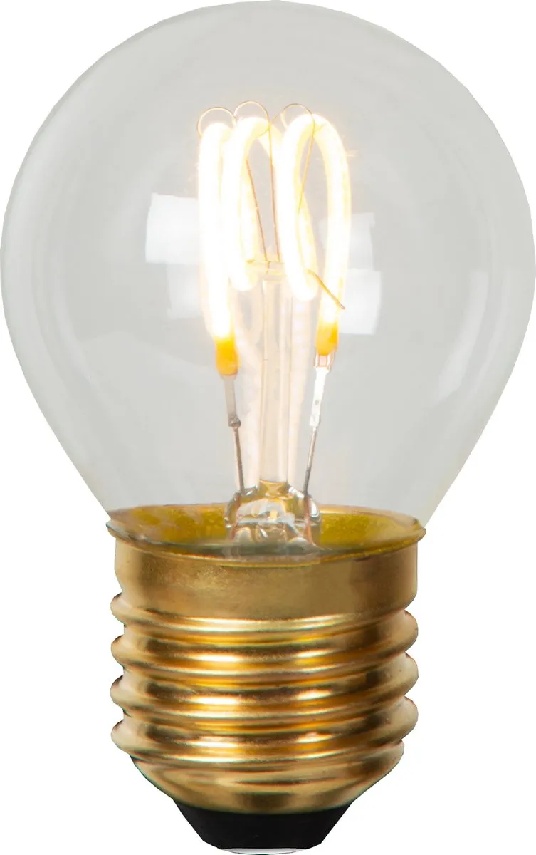 Lucide G45 LED Filamentlamp E27 3W 2700K
