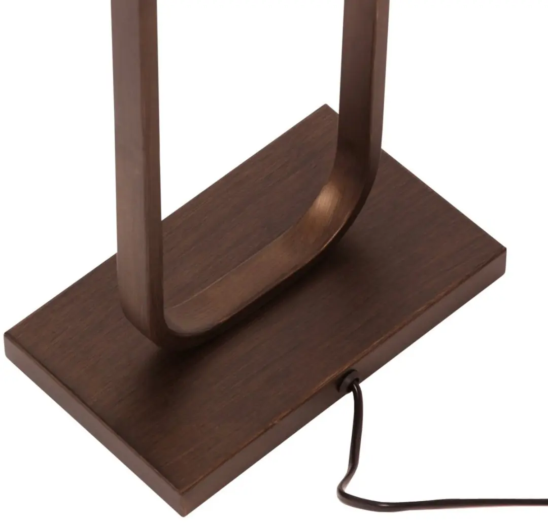 Steinhauer Tafellamp 4814BR - Brons, Zwart linnen kap - 47 cm
