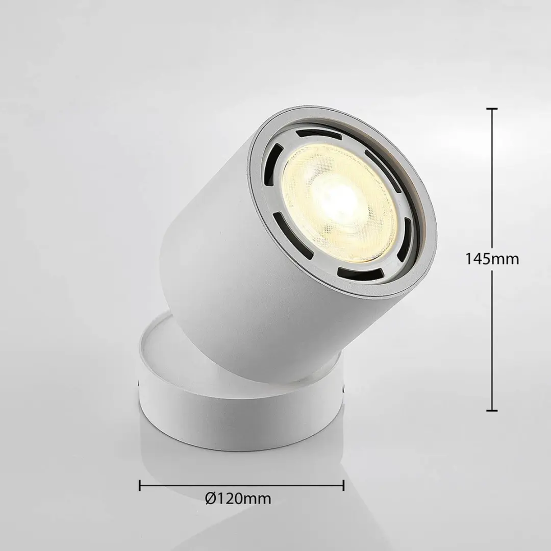 ARCCHIO Buitenspot 1 Licht GU10 - Aluminium - Wit