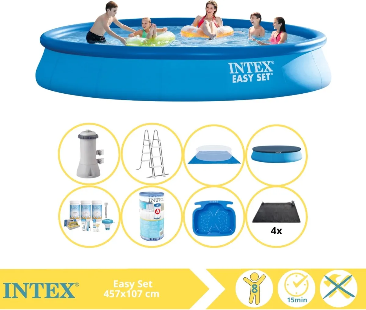 Intex Easy Set Zwembad 457x107cm
